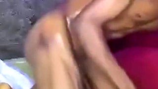 Oiled up Hard Fuck for Ebony Teen