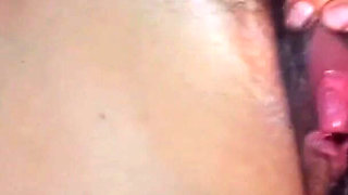 He Fingering My Asshole and I Rubbed My Giant Clit Until Squirt