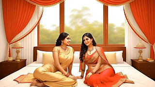 Step Brother enjoys threesome Rough Sex with two hot Step sisters in Family