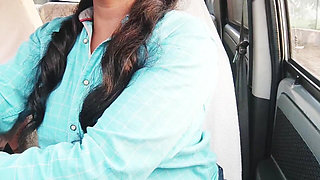 Stepdaughter with Stepmom's Boyfriend in the Car