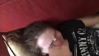 Doing her Duty - Amateur Porn facial compilation
