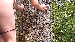 Saw an 18 Year Old Girl in the Forest and Decided to Punish Her! Harsh Punishment!