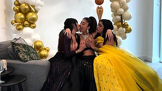 Marina Maya gatecrashes the Eid party