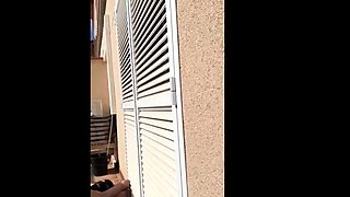 Mistress Tirza NL - Footmassage On The Balcon And Cumshot