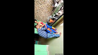 Sexy Indian Wife Boobs Pressing and Fucking