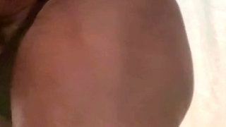 Big Black Muscle Butt Vibrating Bullet and Cum Scenario