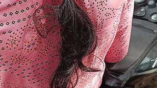 office staff enjoying outdoor romance and fuck with manager part 1