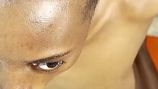 Black Girl Facefucked by White Daddy - Huge Facial Load