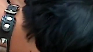 French Babe Alicia Dark Takes Hard Cock in Pussy and Ass