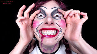 The Evil Doll Wants Your Fucking Load of Thick and Hot Cum - Creepy Crazy Face (video Request)