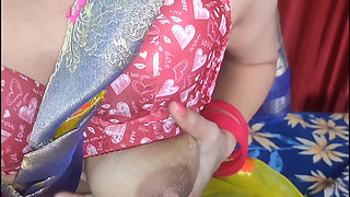 Desi Village MILF Bhabhi Taken Advantage by Devar and Fucked Full Night in Hindi Audio XXX