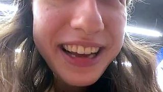 Lia__Love masturbating in mall toilet