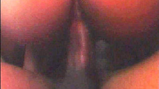 Big ass ebony French babe gets anally creampied