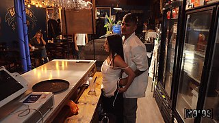 Raunchy spic vixen heart-stopping sex video