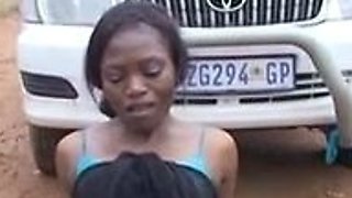 Hot Black Maid Does Some Webcam Black and Ebony