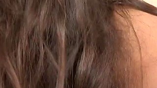 Hot brunette babe gets her ass fucked