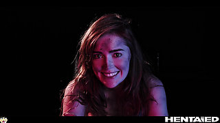 Redhead Jia Lissa Hentai Anime Vlog - Cum Slut Can't Get Enough Alien 3D Monster Cock Inside Her Pussy