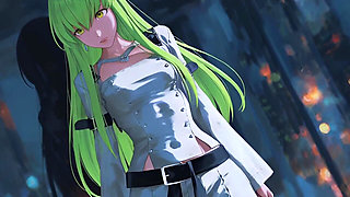 Green Hair, White Shirt, and the Night She Finally Lets Go