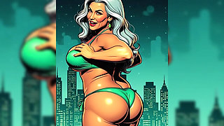 Ai Animation Strong Granny Teasing