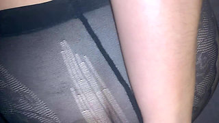 Hard Ass Fuck in Black Pantyhose