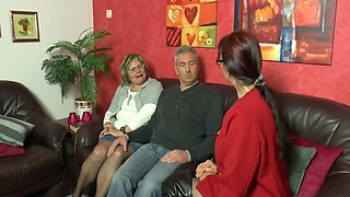 Two Sexy Milfs Think About Satisfying Themselves By Sharing A Cock - 4