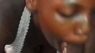 Submissive Black Hot Ebony Teen Girl Bopping Sloppy Head Huge Deepthroat Big Cock Seduce Stepdad Hard Dick - Mastermeat1