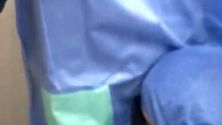 Perverted Doctor Makes His Patient Suck His Cock And Bursts Filling It With Milk