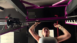 Mistress Kennya - A Day At The Gym And Shower With Mistress