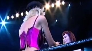 Nude Wrestling show