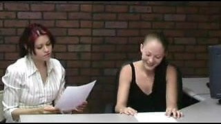 Jerky Office Girls - Cfnm Handjob