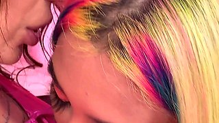 Pussy Eating, Scissoring, Dildo Play with Roxy Lips