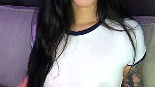 Pretty Japanese teen solo masturbation Uncensored