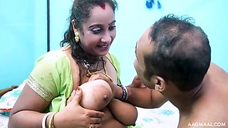 Big Boobs Mallu Bhabi Uncut - Cumshot for Indian BBW mom with fat ass