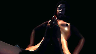 Harley Quinn Pantyhose Footjob
