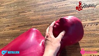 Hot Latex & Rubber Fetish Compilation with Natallien - Anal, Blowjob & Rough Sex
