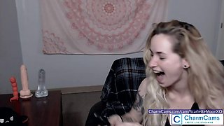 ScarletteMoonXO Bawdy exhibition at CharmCams