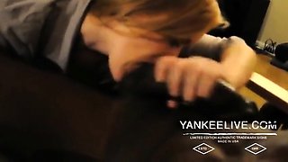 Amazing Interracial Amateur Blowjob