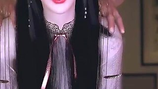 3D Horny Slut Asian Whore Wearing Cute Cosplay Dress Got Fucked so Hard