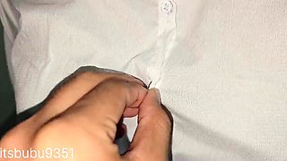 Indian Bhabhi Quickie with Neighbor's Big Dick Devar - He Cums Fast!