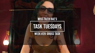 A Chocolatey Task for Filthy Pets - Miss Faith Rae's Femdom Audio Disgusting Ass to Mouth Instructions