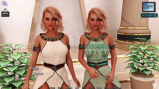 Animated e-girls in a cartoon movie featuring wild sex scenes