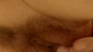 My Hairy Pussy Is Dripping with Orgasm