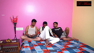 Desi Wife Swapping Sex with Office Boss! Indian Sex