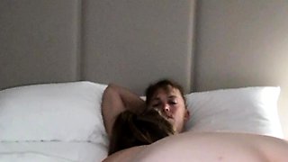 Pregnant Big Boobs BBW Tit Fucks Dildo