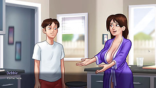 step sister and anon make hot seen in summertime saga part 51