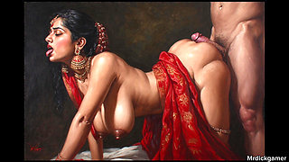 Hot sex Desi enjoying hd sex video