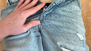 Stepbrother Cums in My Panties and I Will Wear Them at the Gym
