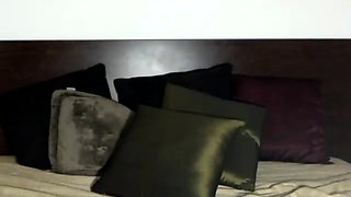 Stacked brunette goes solo toys and masturbation