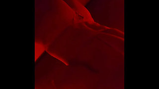 Sexy Flexing in the Redroom