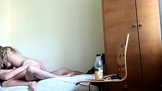 Young couple fuck on hidden cam